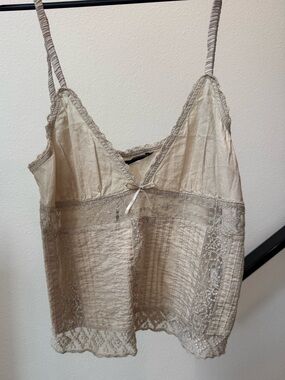 NWT Zara delicate linen blouse